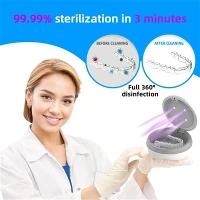 OEM UV Dental Reteneur Desinfectant Cases: Li distributeurs orthodontique yi ...